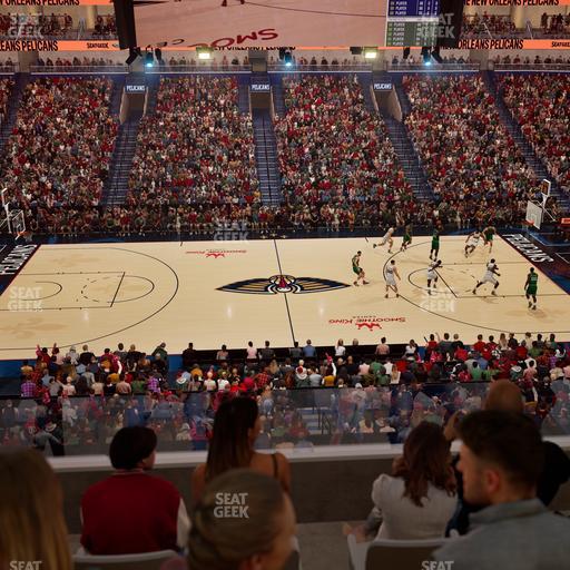Smoothie King Center - Section Suite 233 Seat View