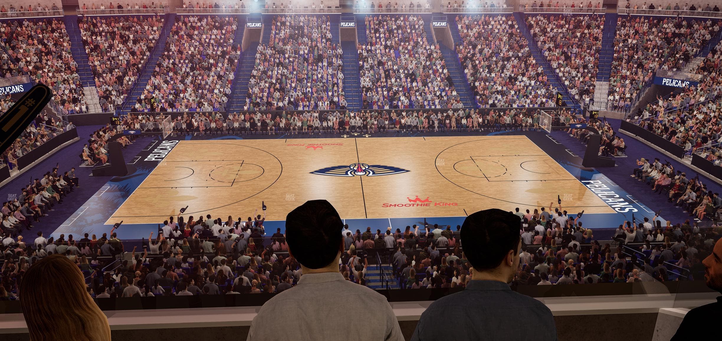 Smoothie King Center - Section Suite 233 Seat View