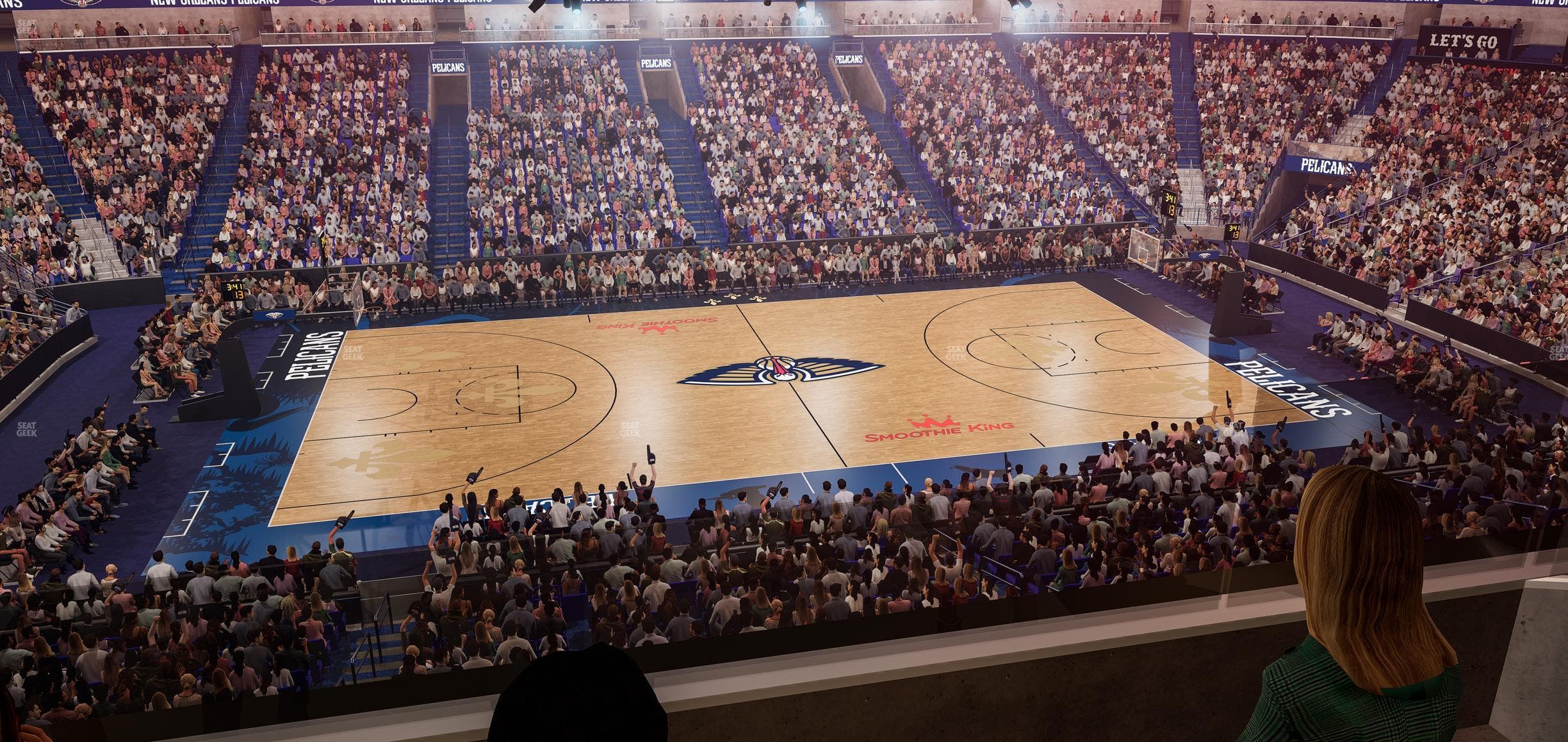 Smoothie King Center - Section Suite 234 Seat View
