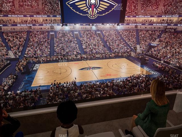 Smoothie King Center - Section Suite 234 Seat View