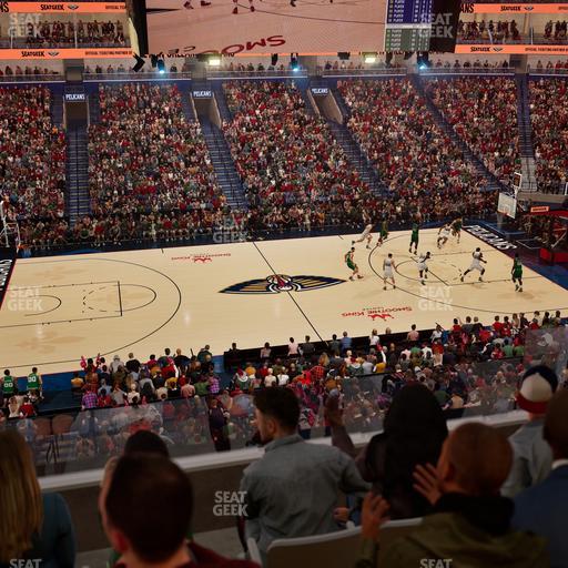 Smoothie King Center - Section Suite 234 Seat View