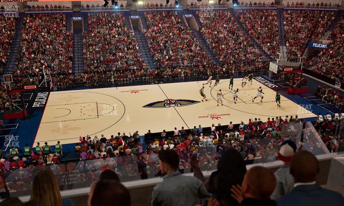 Smoothie King Center - Section Suite 234 Seat View