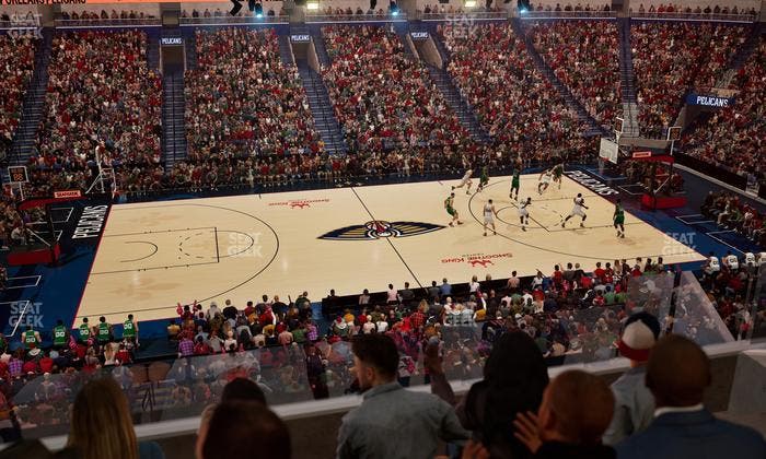 Smoothie King Center - Section Suite 234 Seat View