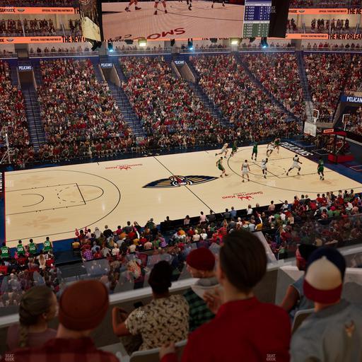 Smoothie King Center - Section Suite 235 Seat View
