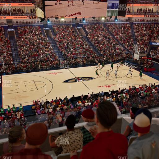 Smoothie King Center - Section Suite 235 Seat View