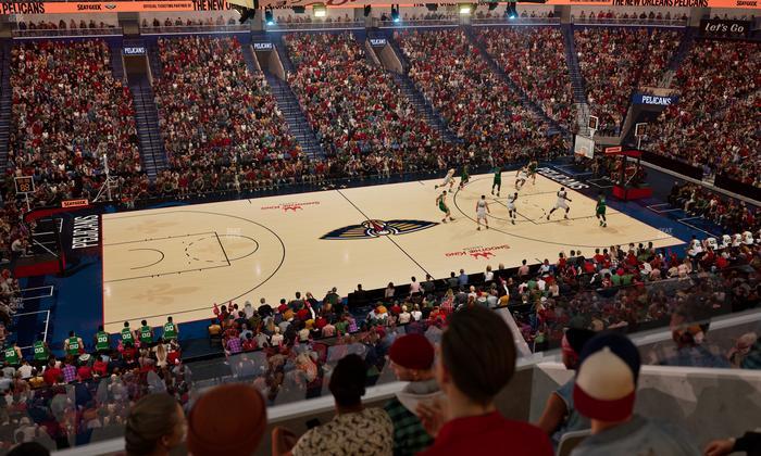 Smoothie King Center - Section Suite 235 Seat View