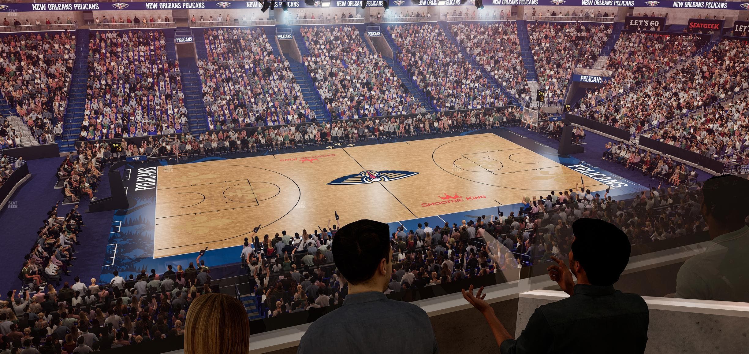 Smoothie King Center - Section Suite 235 Seat View