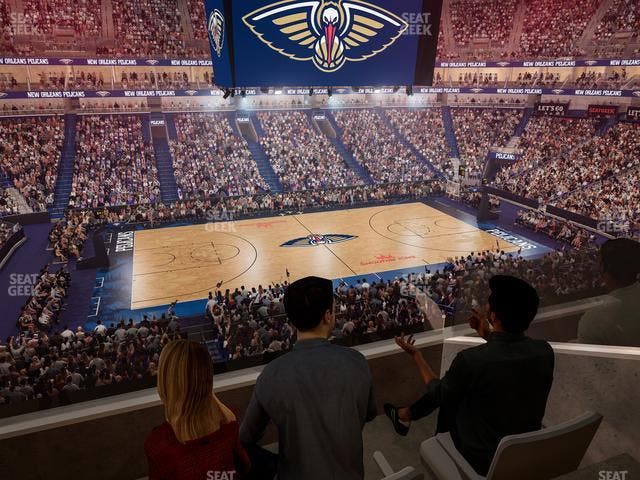 Smoothie King Center - Section Suite 235 Seat View