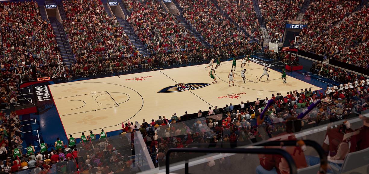 Smoothie King Center - Section Suite 236 Seat View