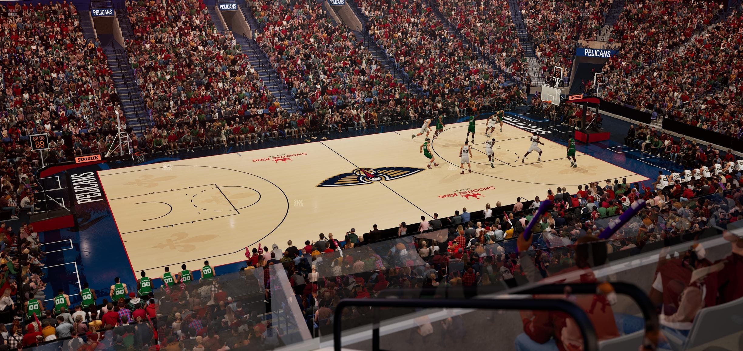 Smoothie King Center - Section Suite 236 Seat View