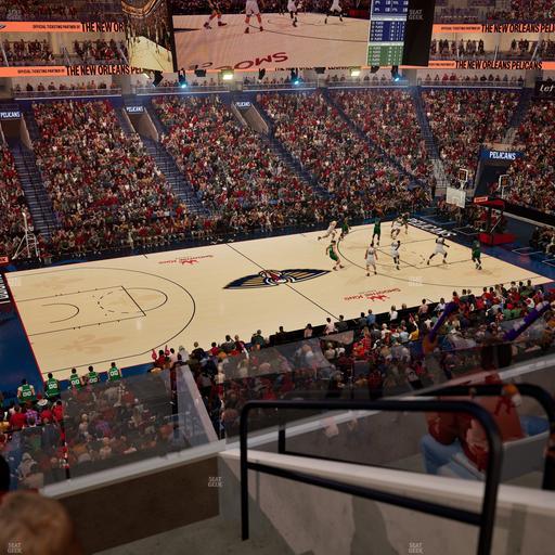Smoothie King Center - Section Suite 236 Seat View