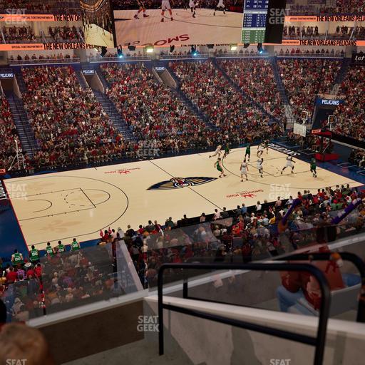 Smoothie King Center - Section Suite 236 Seat View