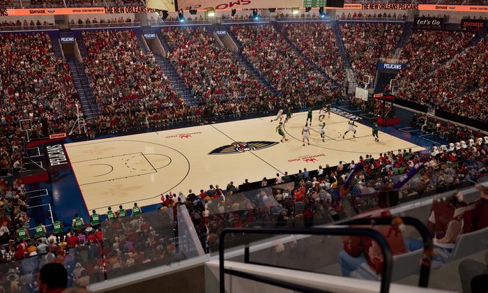 Smoothie King Center - Section Suite 236 Seat View