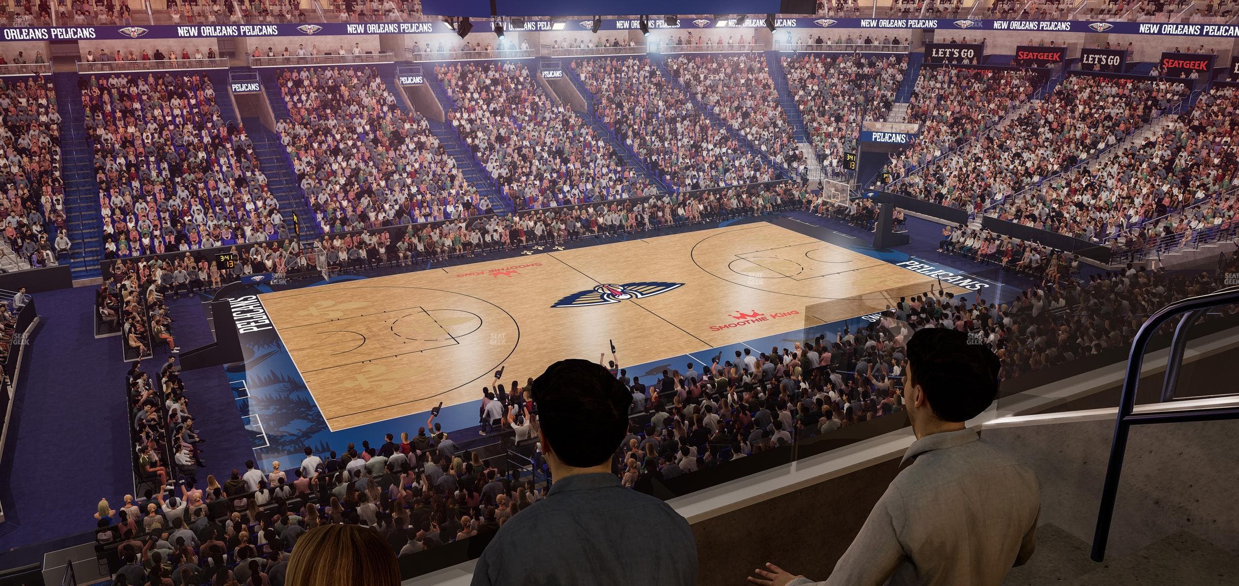 Smoothie King Center - Section Suite 236 Seat View