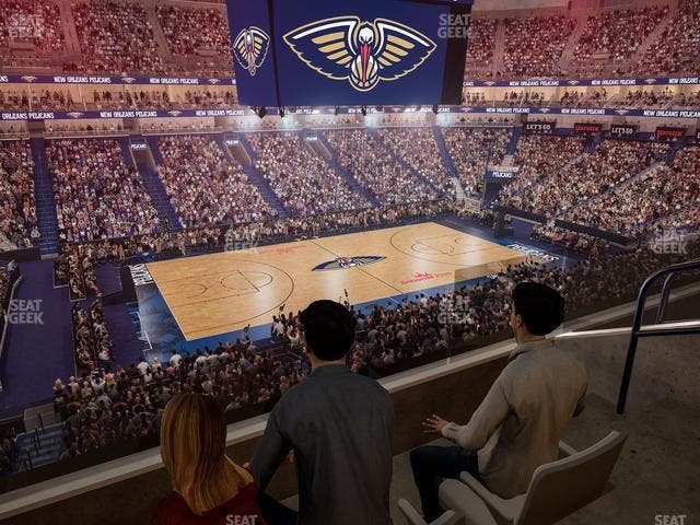 Smoothie King Center - Section Suite 236 Seat View