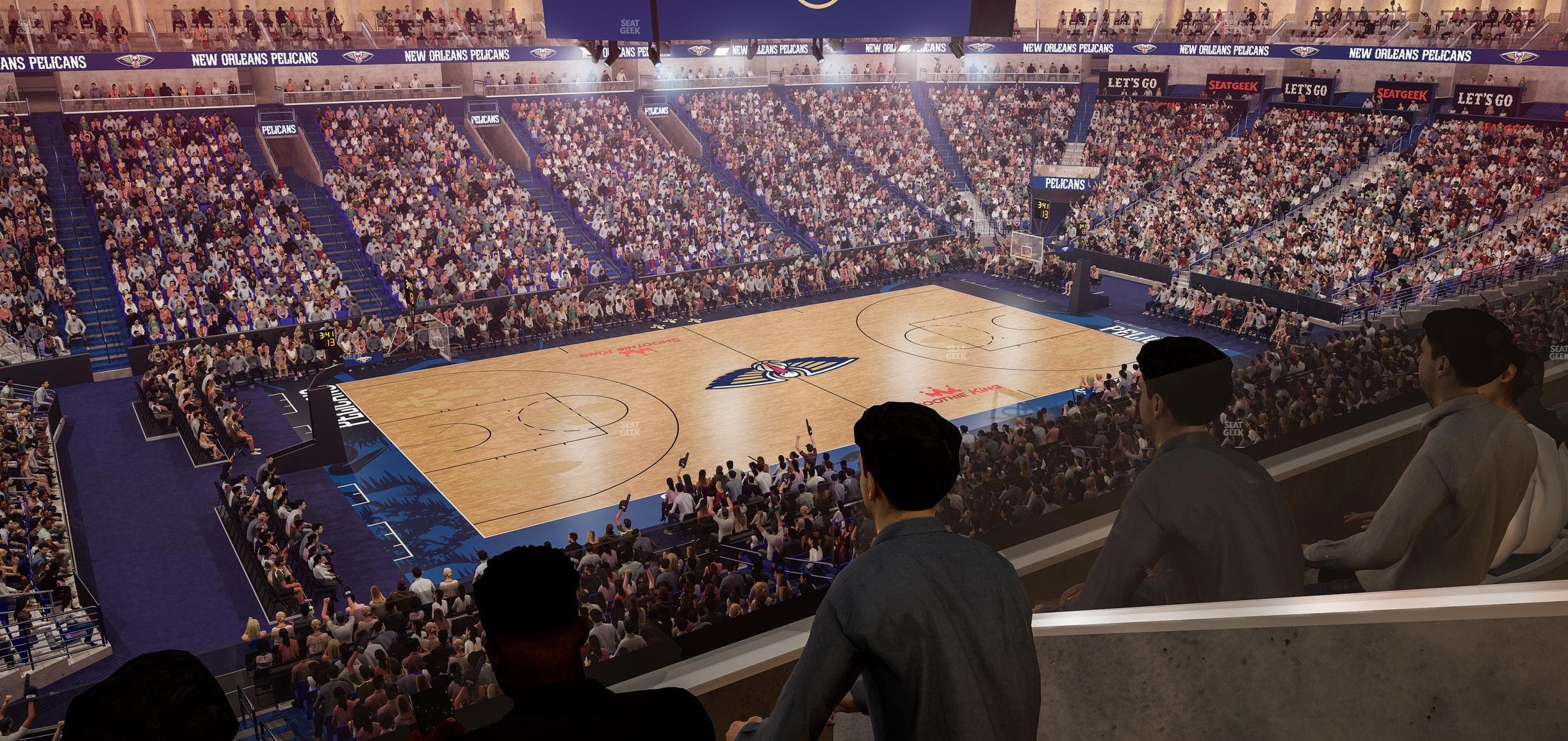 Smoothie King Center - Section Suite 237 Seat View