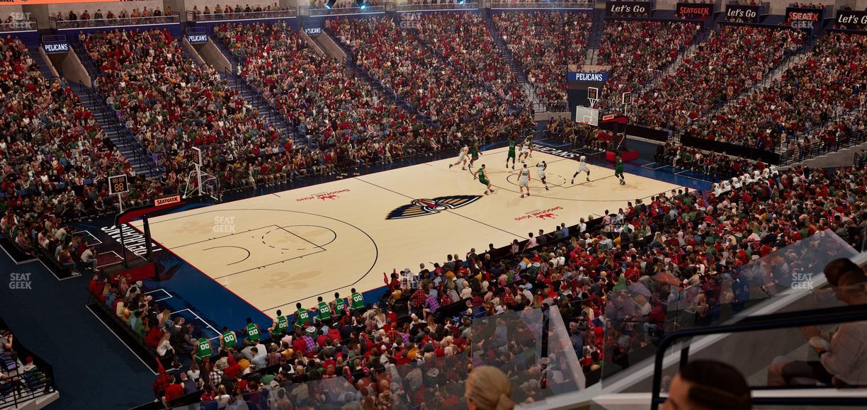 Smoothie King Center - Section Suite 238 Seat View