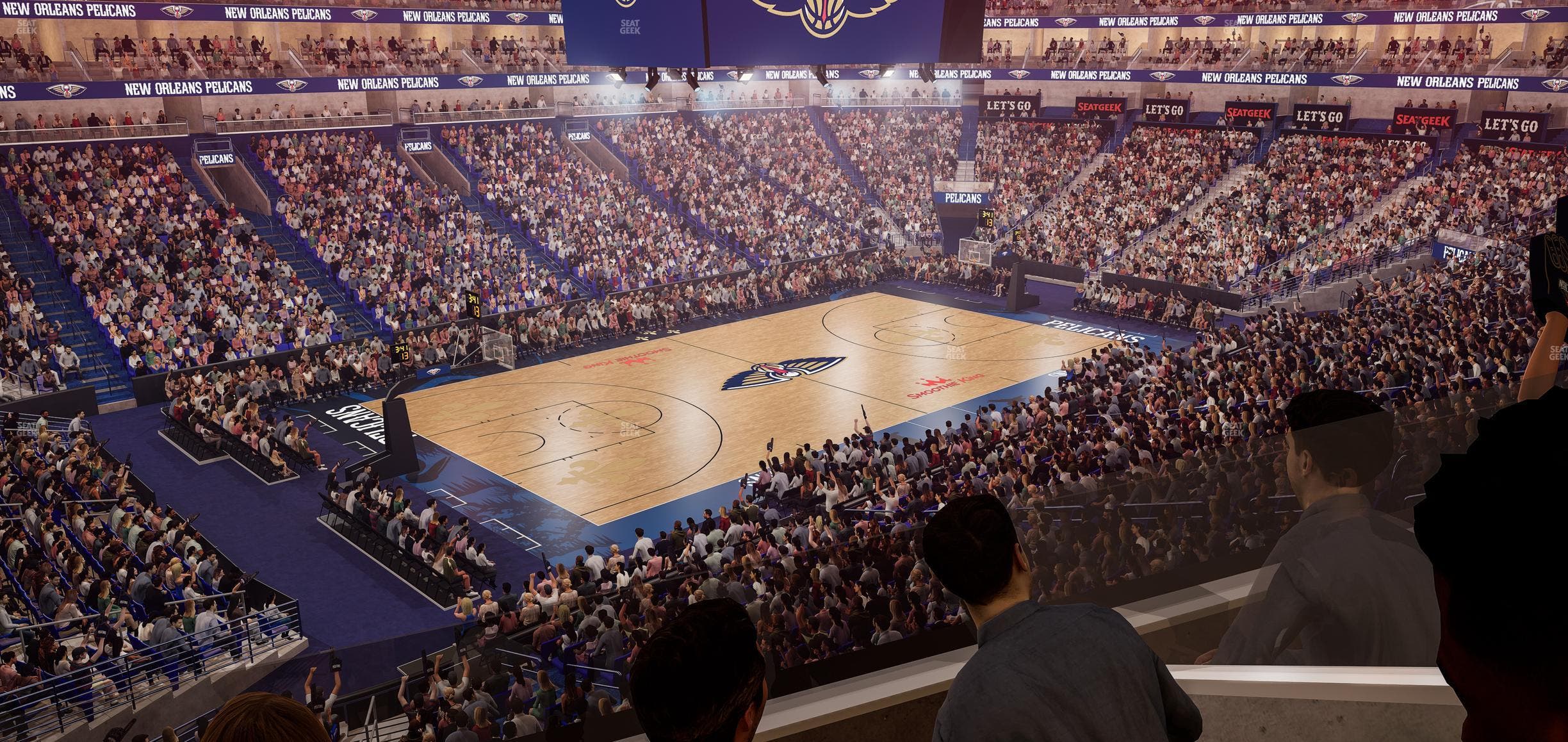 Smoothie King Center - Section Suite 239 Seat View