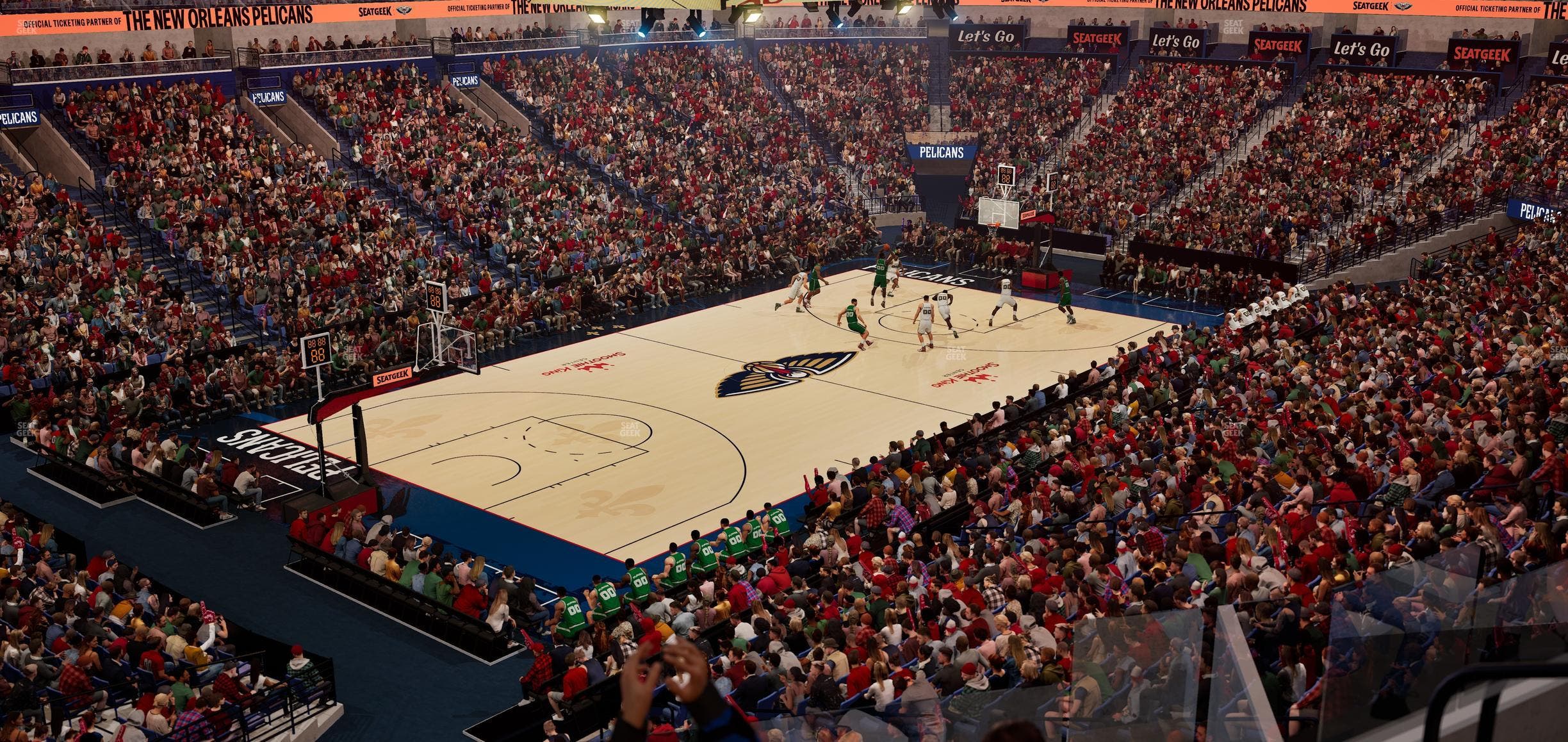 Smoothie King Center - Section Suite 240 Seat View