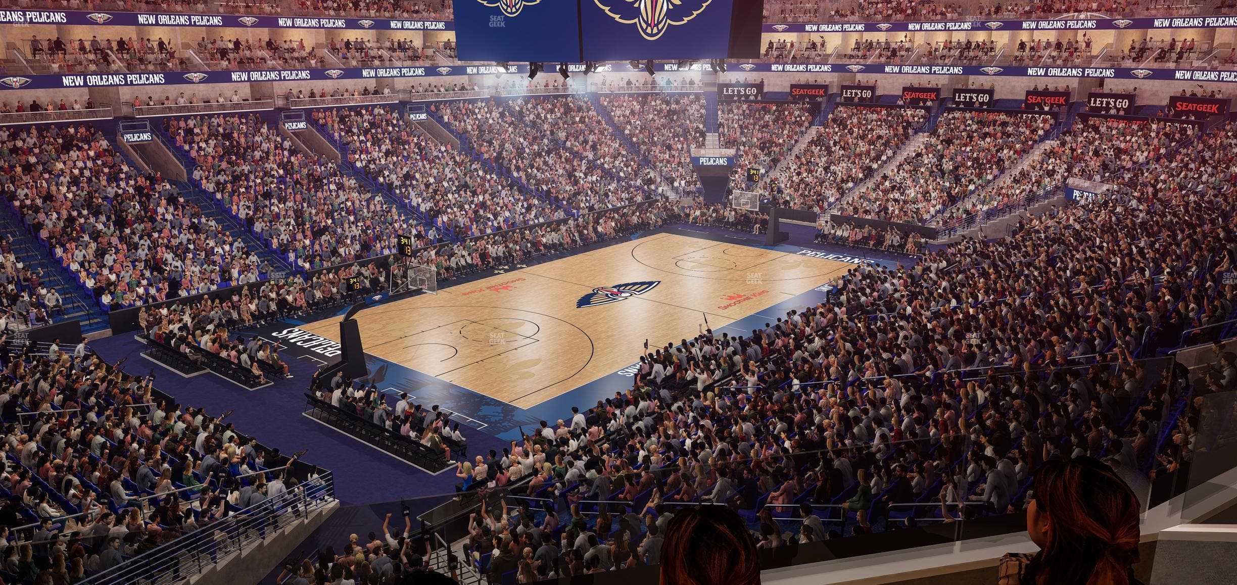 Smoothie King Center - Section Suite 240 Seat View