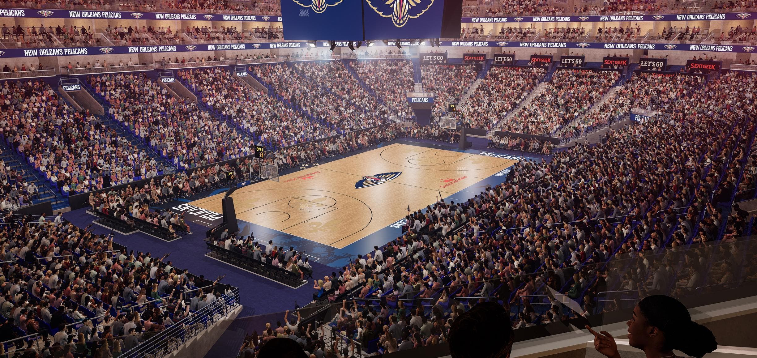 Smoothie King Center - Section Suite 241 Seat View