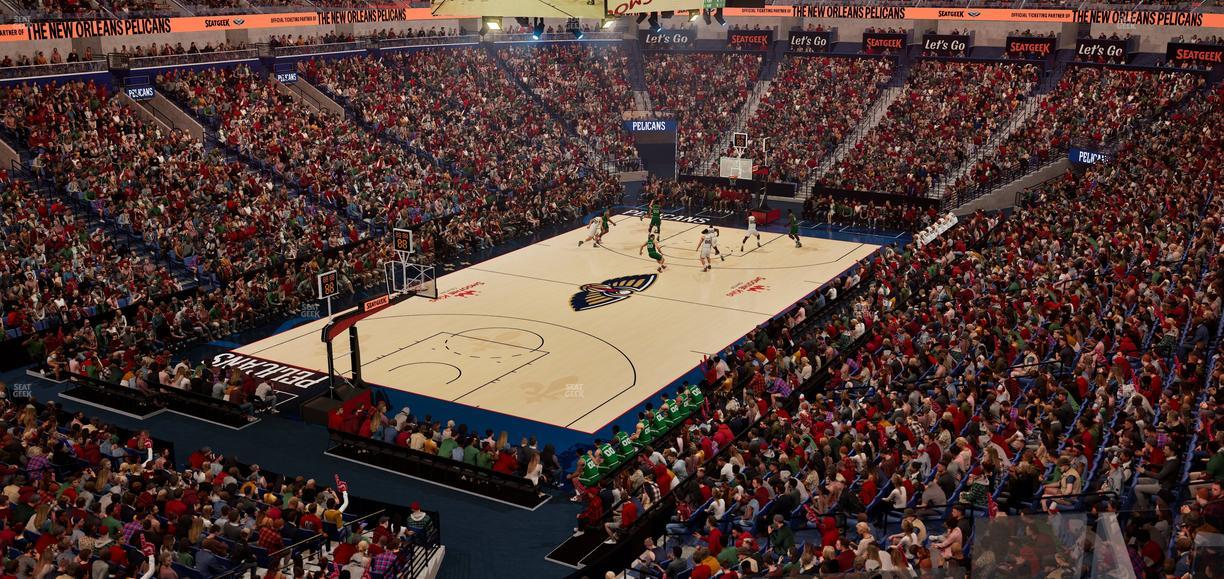 Smoothie King Center - Section Suite 242 Seat View