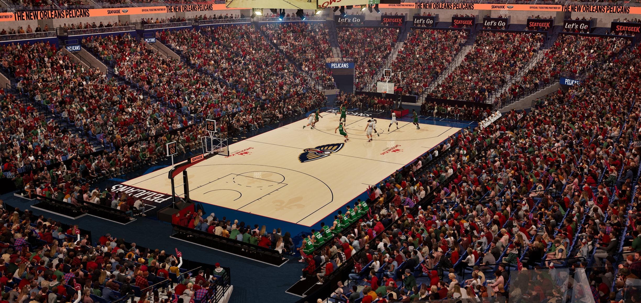 Smoothie King Center - Section Suite 242 Seat View