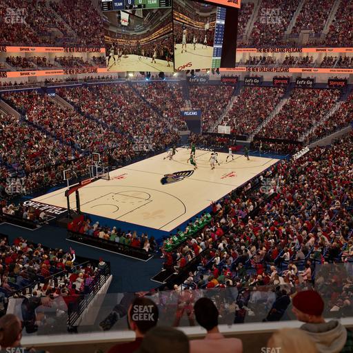 Smoothie King Center - Section Suite 242 Seat View