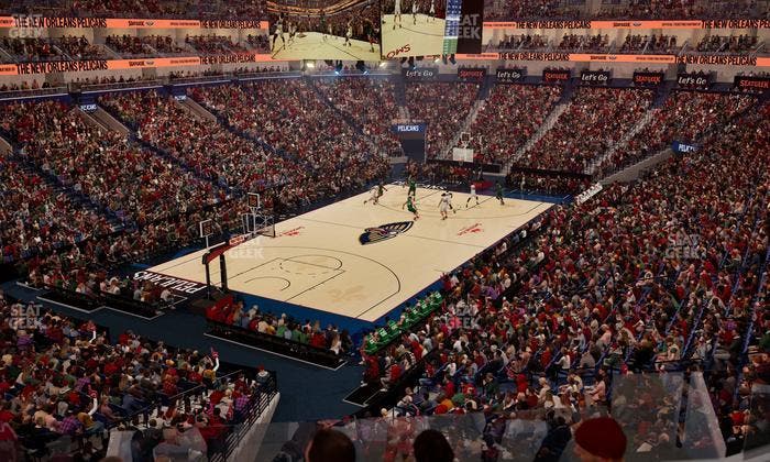 Smoothie King Center - Section Suite 242 Seat View