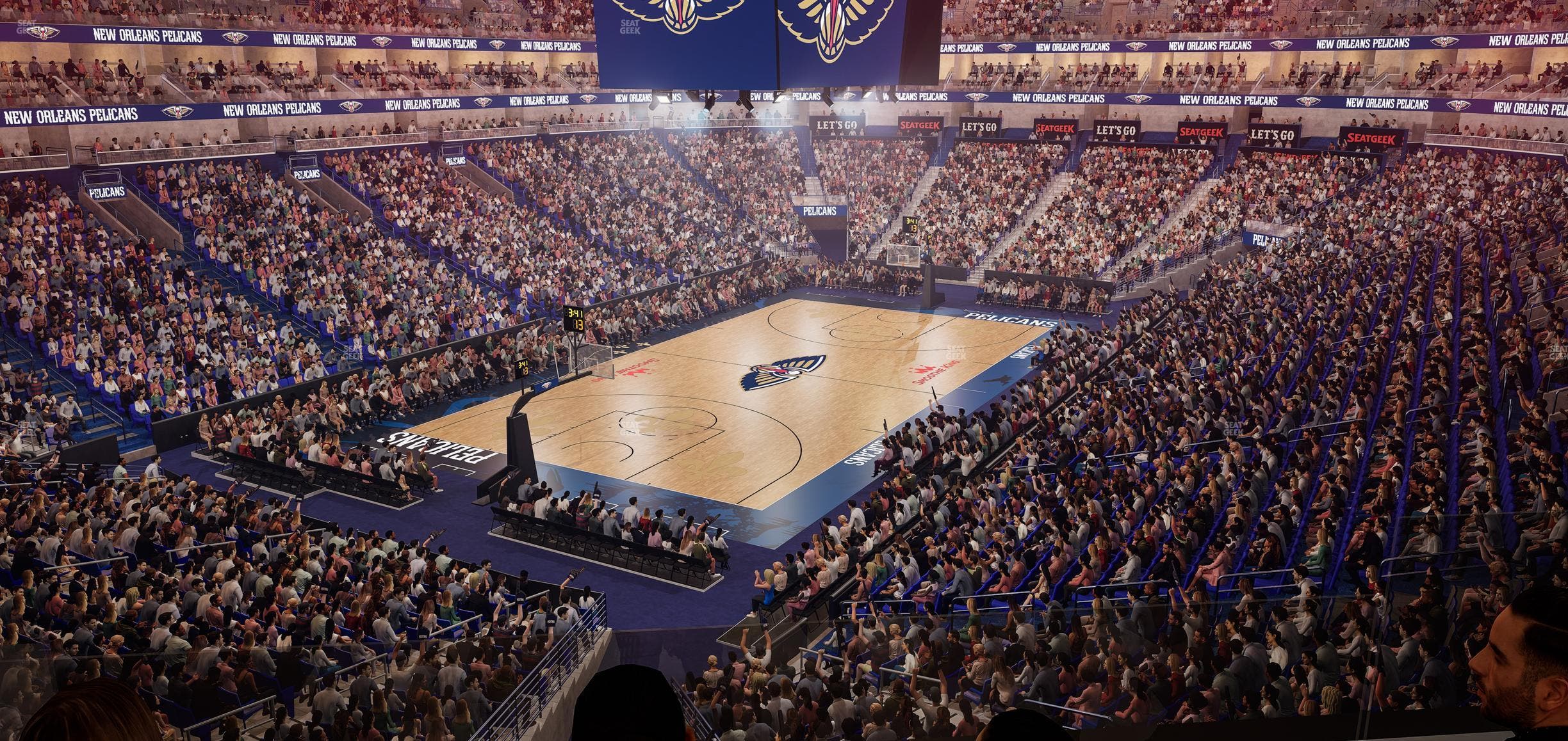 Smoothie King Center - Section Suite 242 Seat View