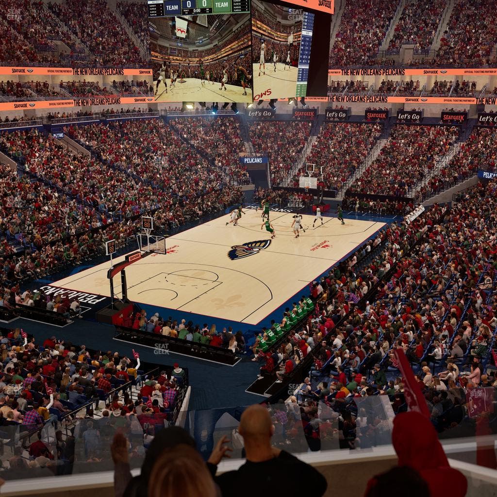 Smoothie King Center - Section Suite 243 Seat View