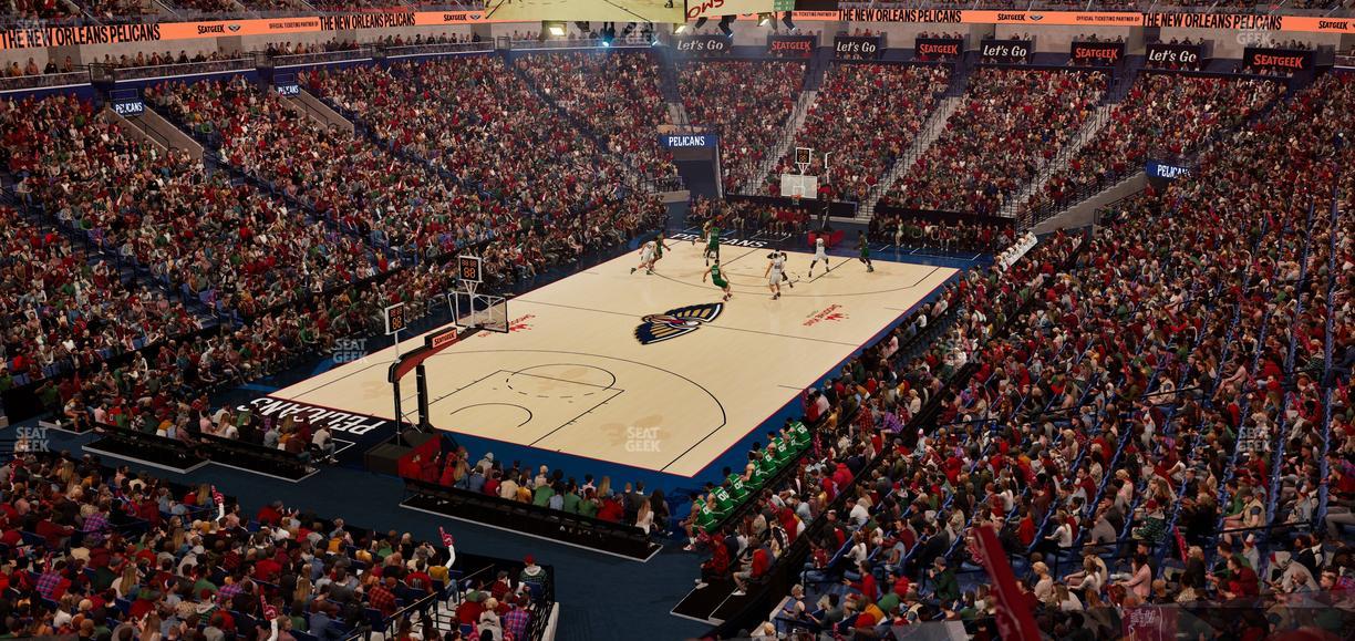 Smoothie King Center - Section Suite 243 Seat View