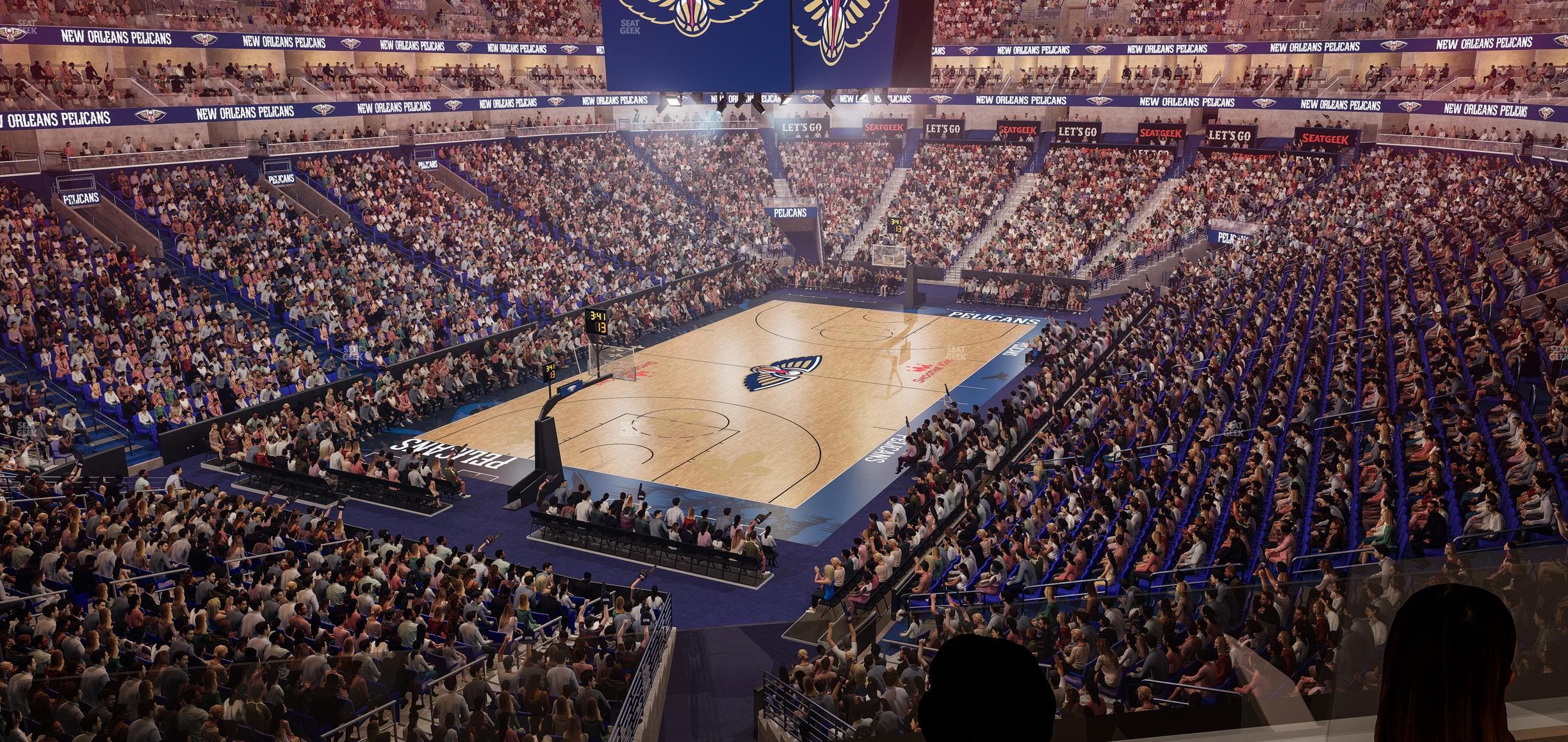 Smoothie King Center - Section Suite 243 Seat View