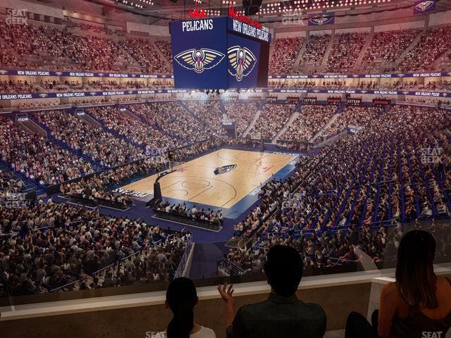 Smoothie King Center - Section Suite 243 Seat View