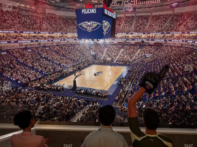 Smoothie King Center - Section Suite 244 Seat View