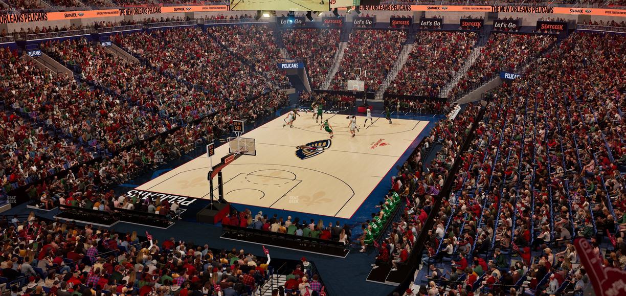 Smoothie King Center - Section Suite 244 Seat View