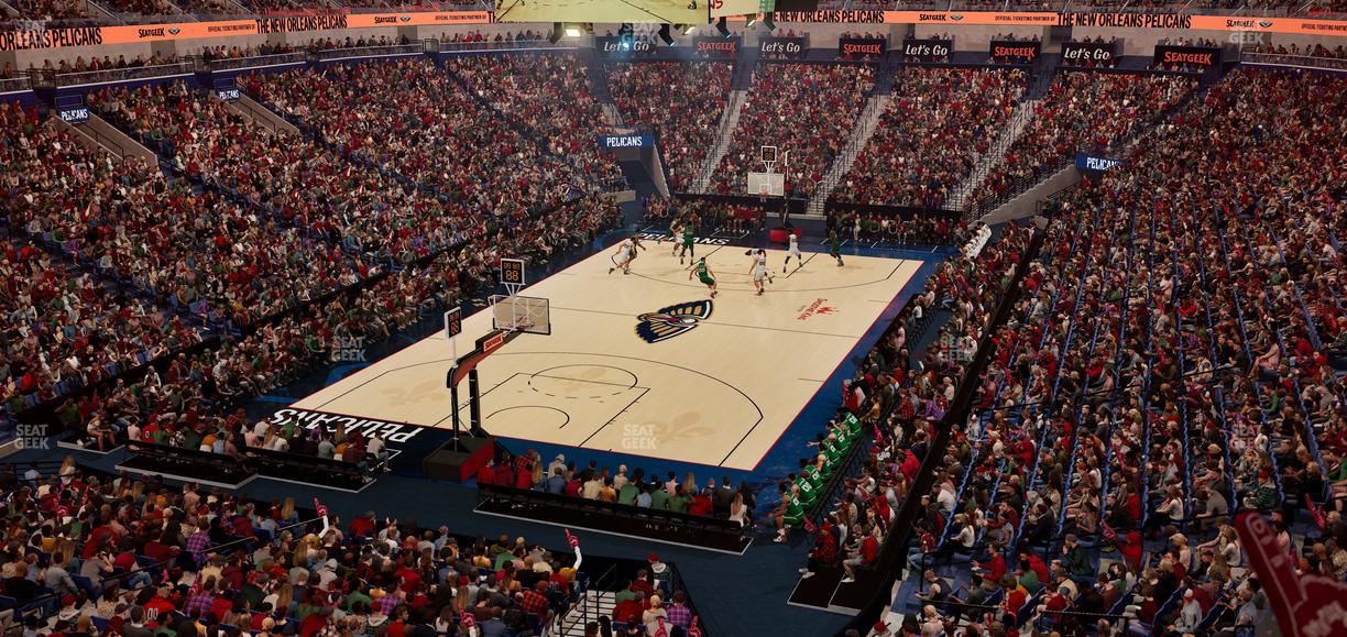 Smoothie King Center - Section Suite 244 Seat View