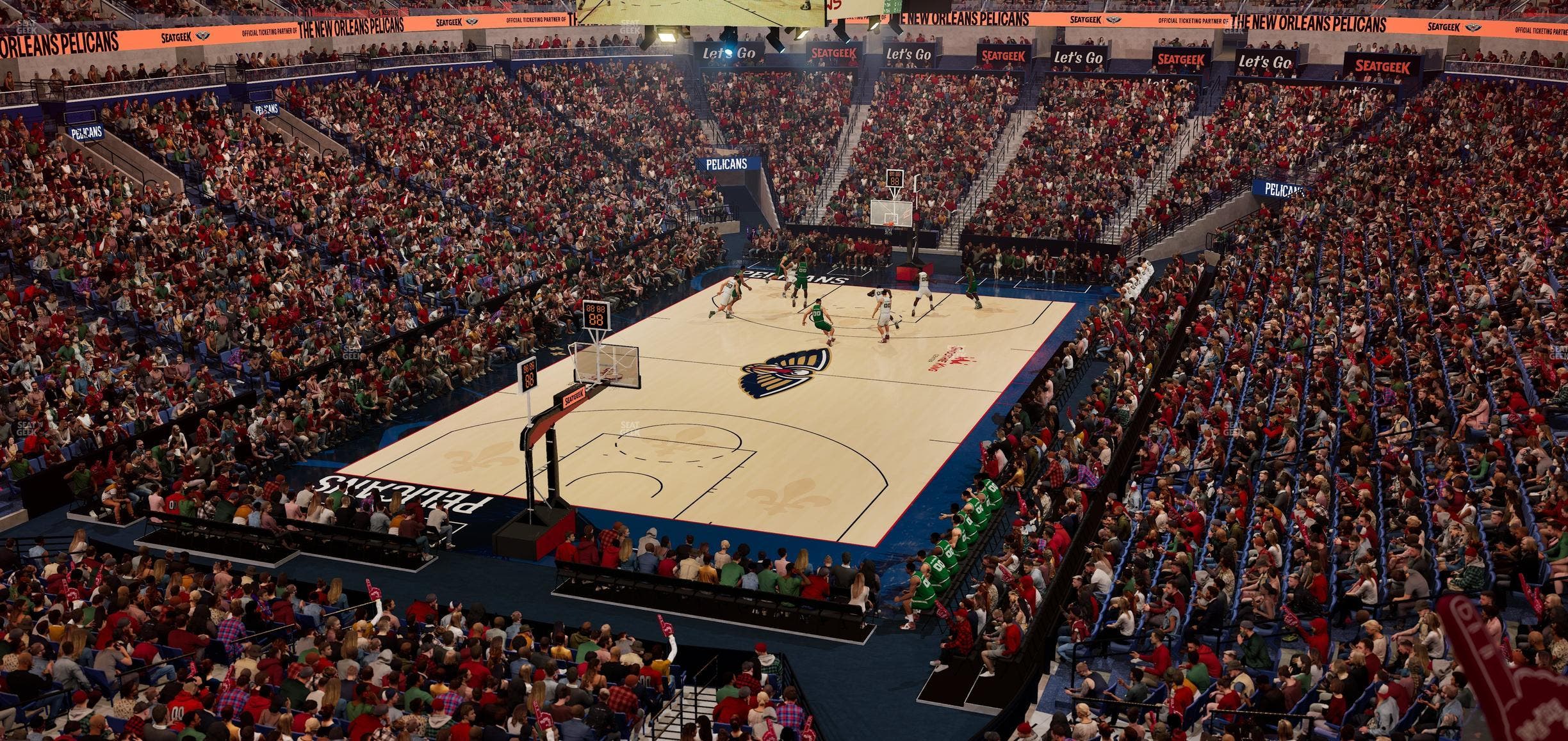 Smoothie King Center - Section Suite 244 Seat View