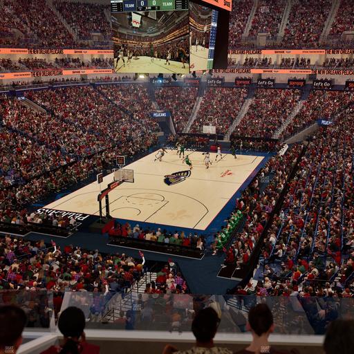 Smoothie King Center - Section Suite 244 Seat View