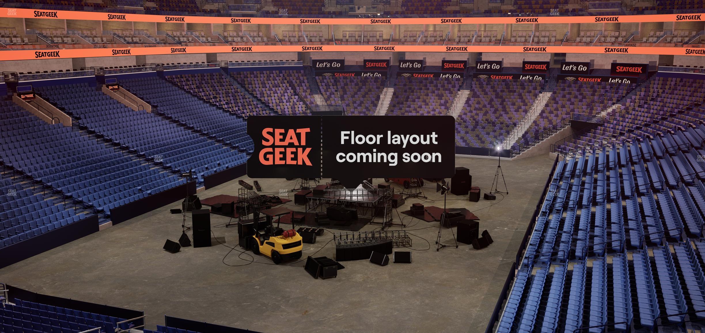 Smoothie King Center - Section Suite 244 Seat View