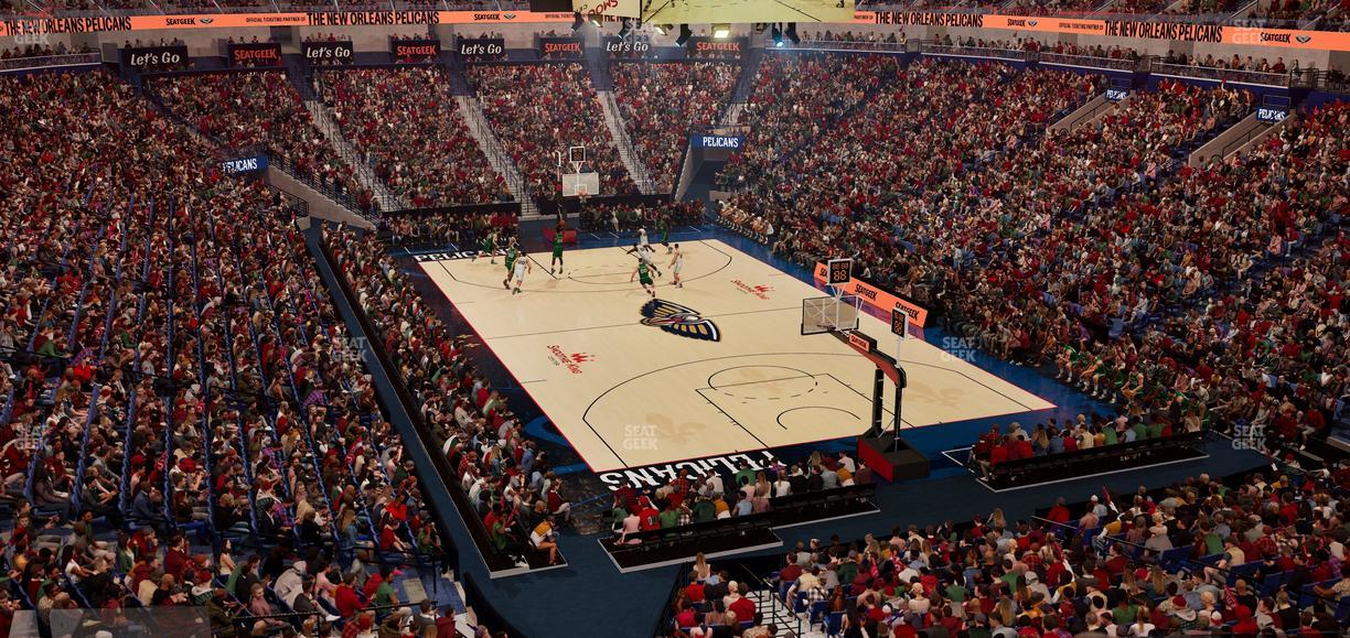 Smoothie King Center - Section Suite 253 Seat View