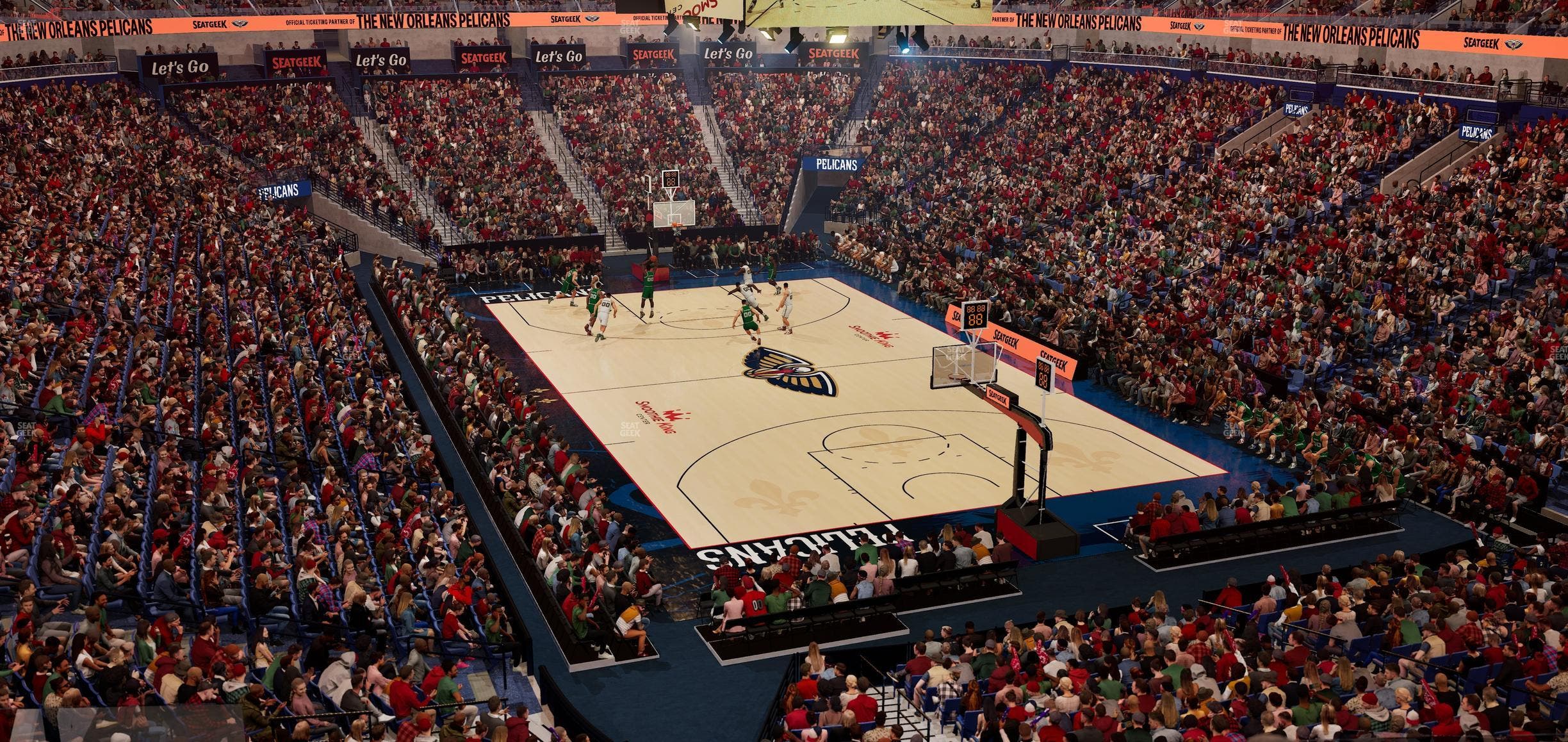 Smoothie King Center - Section Suite 253 Seat View