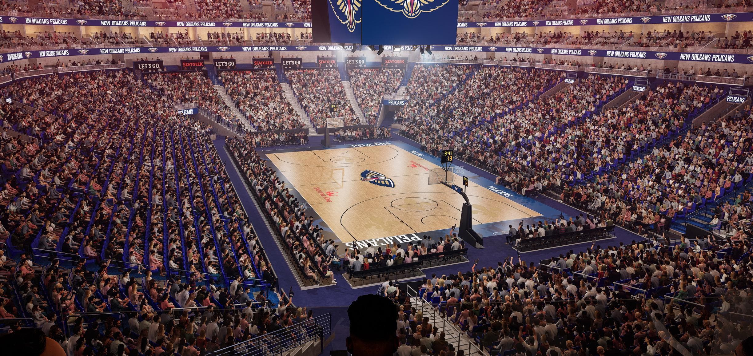 Smoothie King Center - Section Suite 253 Seat View