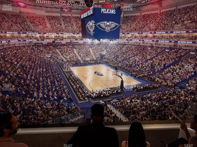 Smoothie King Center - Section Suite 253 Seat View