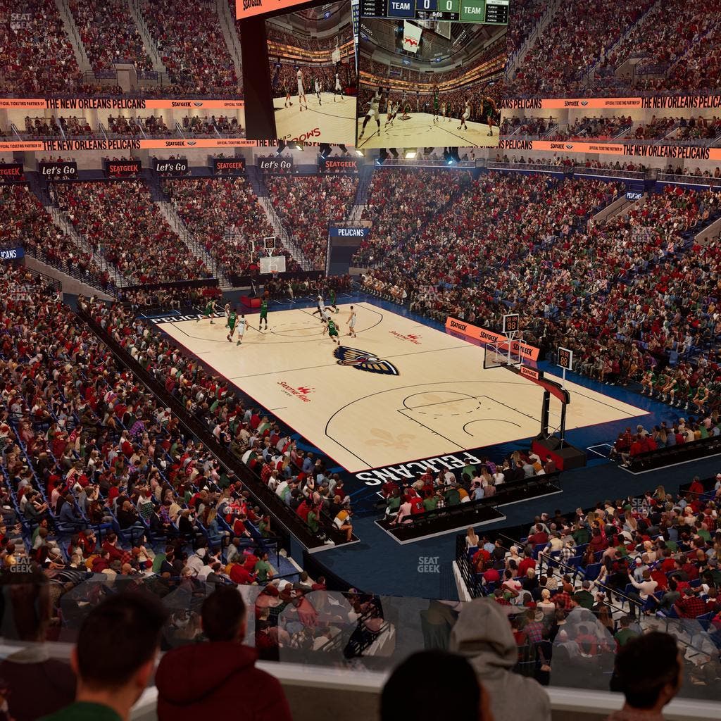 Smoothie King Center - Section Suite 254 Seat View