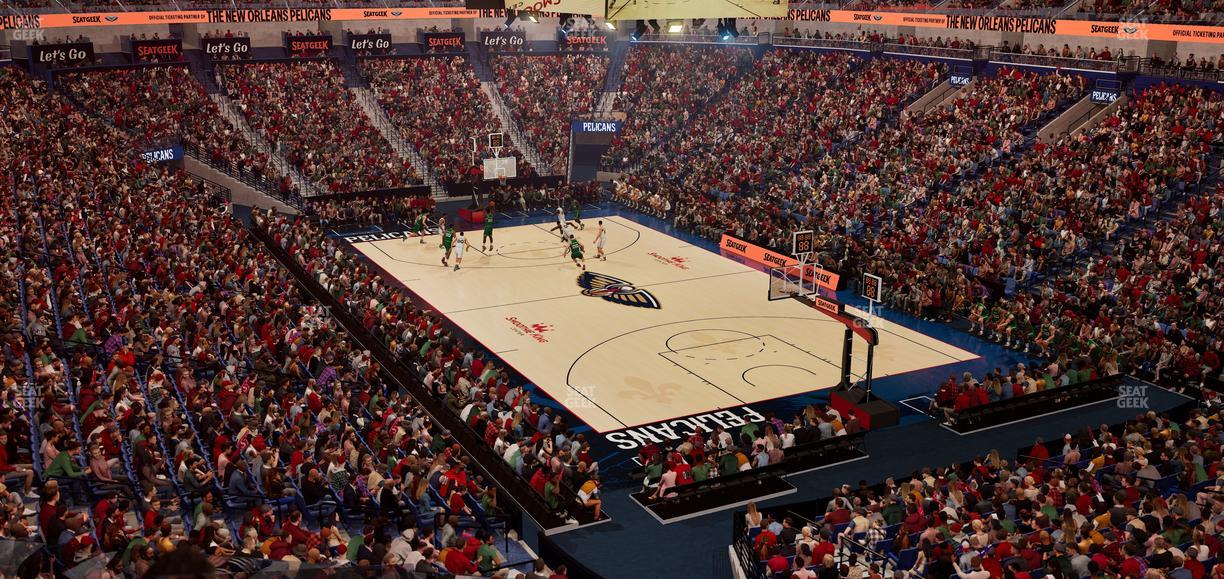 Smoothie King Center - Section Suite 254 Seat View