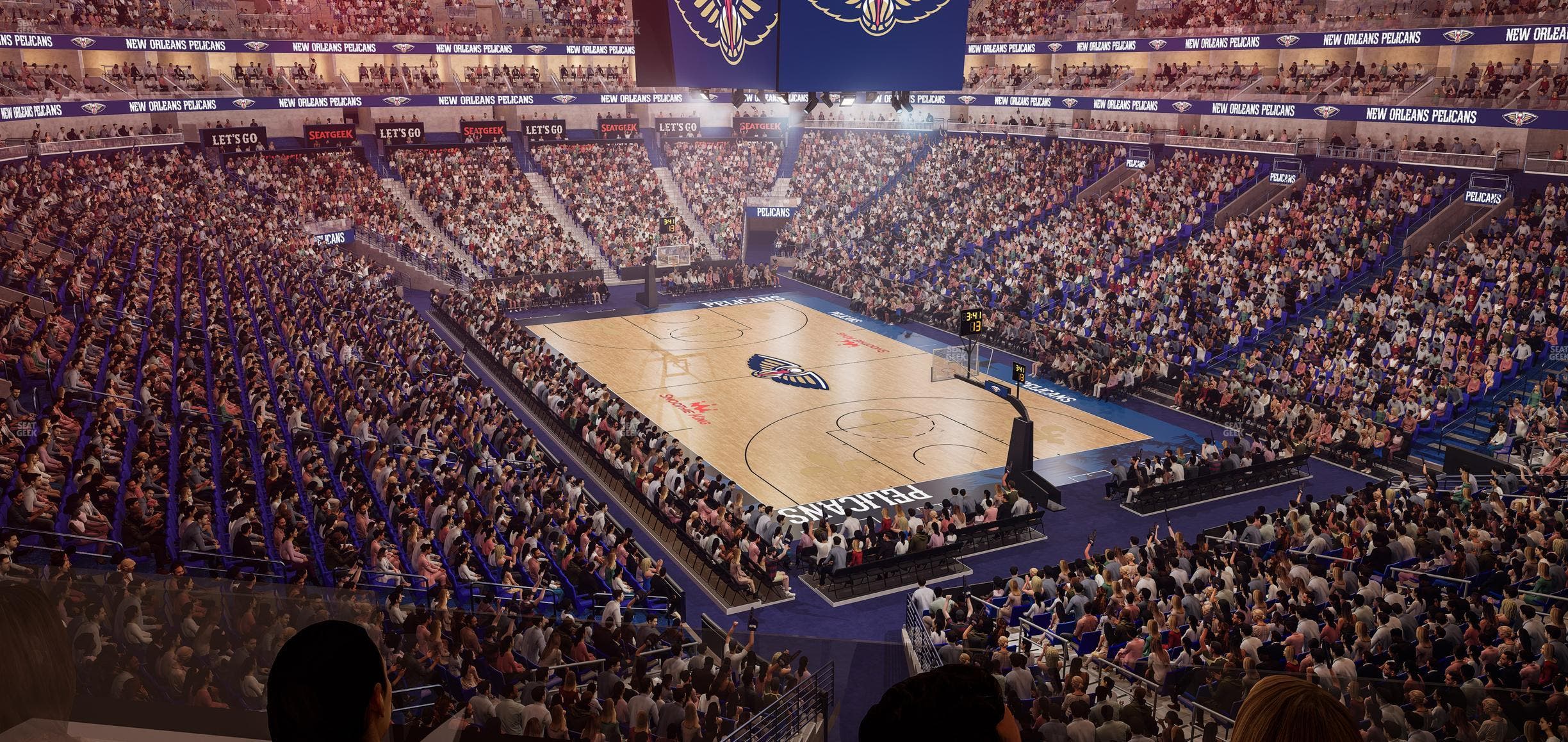 Smoothie King Center - Section Suite 254 Seat View