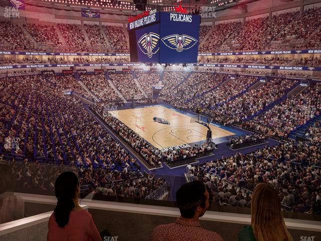 Smoothie King Center - Section Suite 254 Seat View