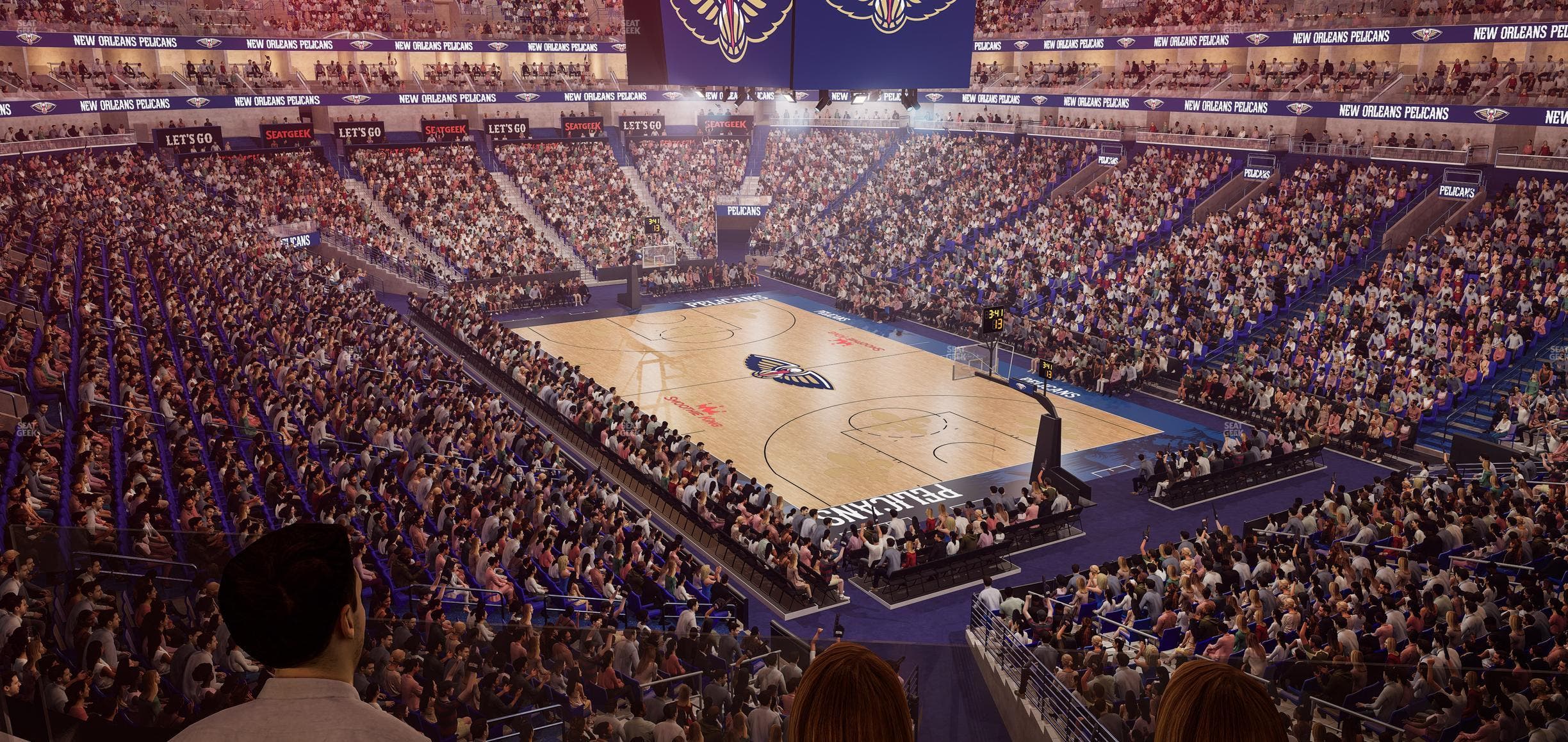 Smoothie King Center - Section Suite 255 Seat View