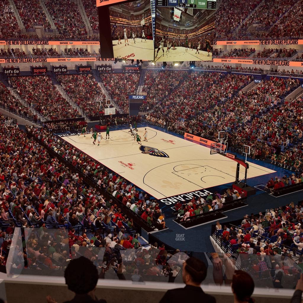 Smoothie King Center - Section Suite 255 Seat View